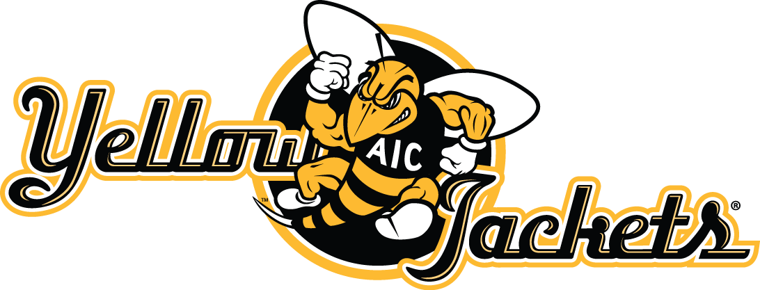 aic yellow jackets 2009-pres alternate logo v2 diy DTF decal sticker